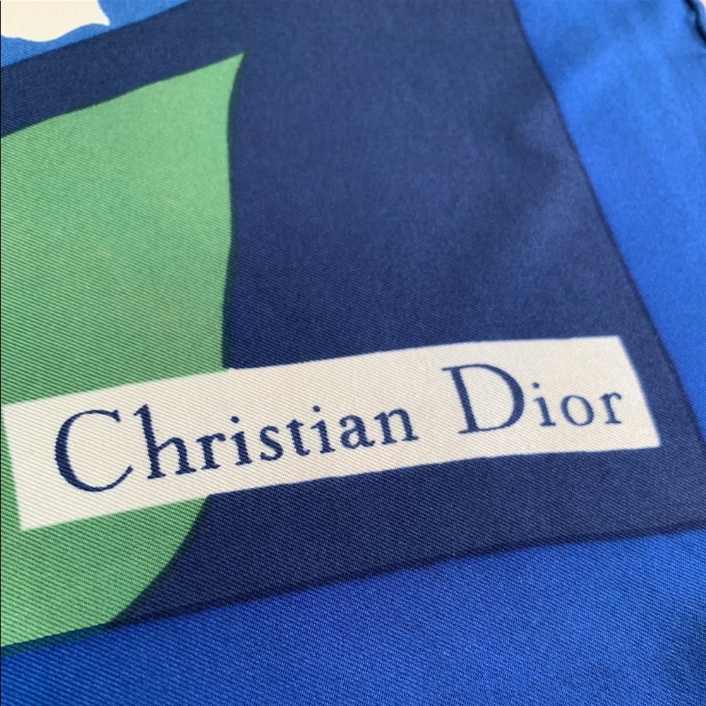 christian dior scarf